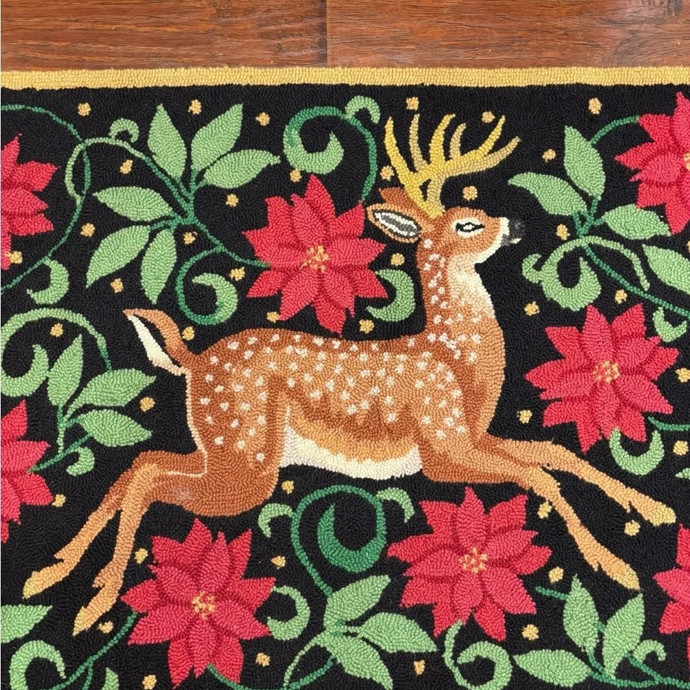 Christmas Deer | Placemat Rug